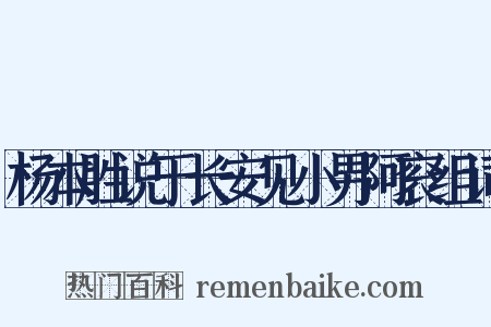 杨本胜说于长安见小男阿衮组词是什么意思的图片